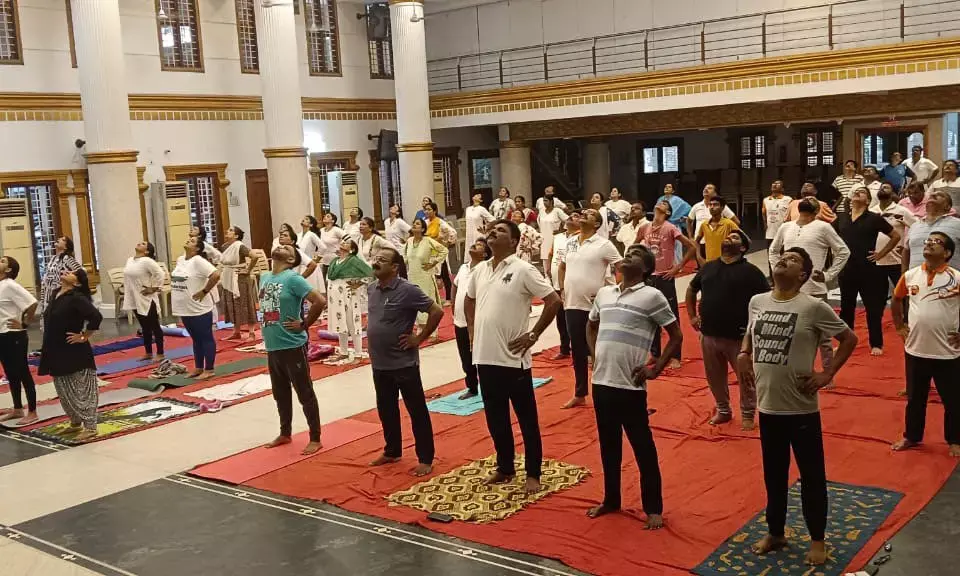 ಉಡುಪಿ ಜಿಲ್ಲೆಯ ವಿವಿಧೆಡೆ ಯೋಗ ದಿನಾಚರಣೆ