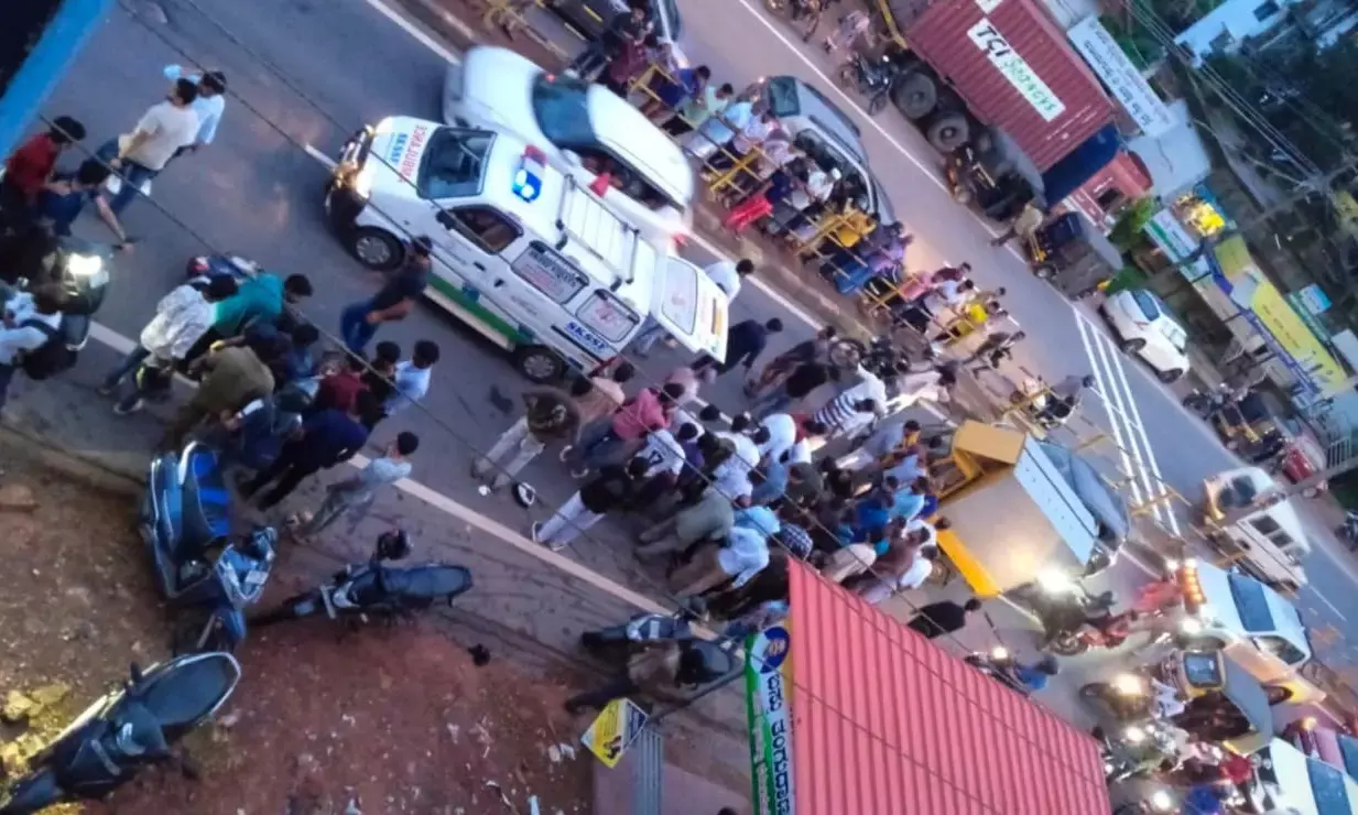 ಫರಂಗಿಪೇಟೆ: ಲಾರಿ ಢಿಕ್ಕಿ; ದ್ವಿಚಕ್ರ ವಾಹನ ಸವಾರ ಸ್ಥಳದಲ್ಲಿಯೇ ಮೃತ್ಯು