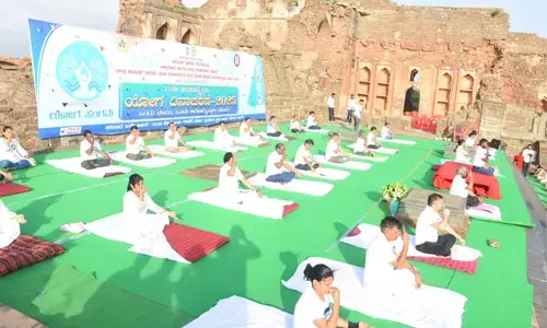 ಯೋಗವು ದೇಹ, ಮನಸ್ಸು, ಆತ್ಮದ ಸಮತೋಲನ ಸಾಧಿಸುವ ಶ್ರೇಷ್ಠ ಪಥವಾಗಿದೆ: ಸಚಿವ ಈಶ್ವರ್ ಖಂಡ್ರೆ