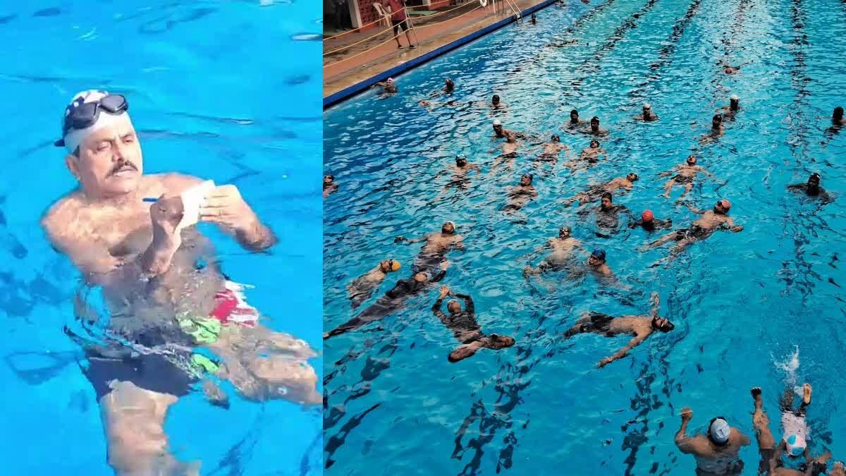 ಮಂಗಳೂರಿನಲ್ಲಿ ಜಲಯೋಗ; ಈಜುತ್ತಲೇ ಪ್ರಧಾನಿಗೆ ಪತ್ರ ಬರೆದ ಈಜುಗಾರ