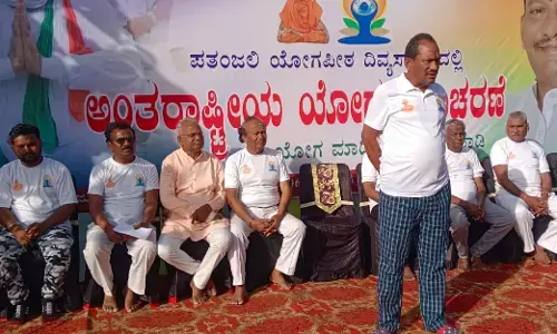 ಬೀದರ್ | ಸರ್ವ ರೋಗಕ್ಕೂ ಯೋಗದಲ್ಲಿ ಪರಿಹಾರ : ಶಾಸಕ ಪ್ರಭು ಚವ್ಹಾಣ್