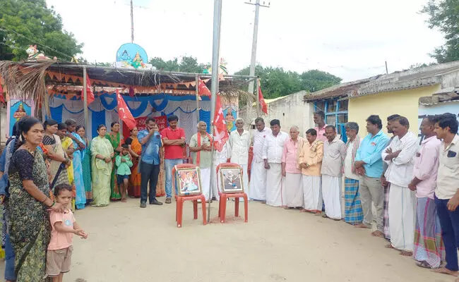 ಹರಪನಹಳ್ಳಿ | ಭಾರತೀಯ ಕಮ್ಯುನಿಸ್ಟ್ ಪಕ್ಷದ 5ನೇ ವರ್ಷದ ಶಾಖೆ ಸಮ್ಮೇಳನ