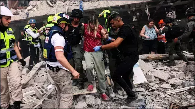 ಇಸ್ರೇಲ್ ಮೇಲೆ ಕ್ಷಿಪಣಿ ಮಳೆಗರೆದ ಇರಾನ್: 86 ಮಂದಿಗೆ ಗಾಯ