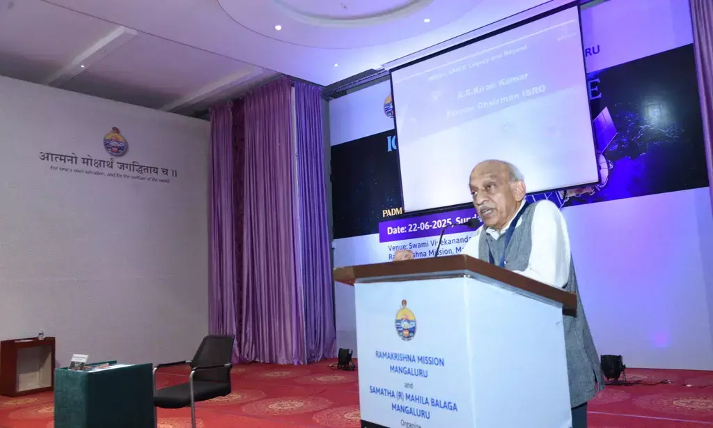 ಬಾಹ್ಯಾಕಾಶಕ್ಕೆ ಮಾನವನ ಪಯಣ ಭಾರತದ ಮುಂದಿನ ಗುರಿ: ಡಾ. ಕಿರಣ್ ಕುಮಾರ್