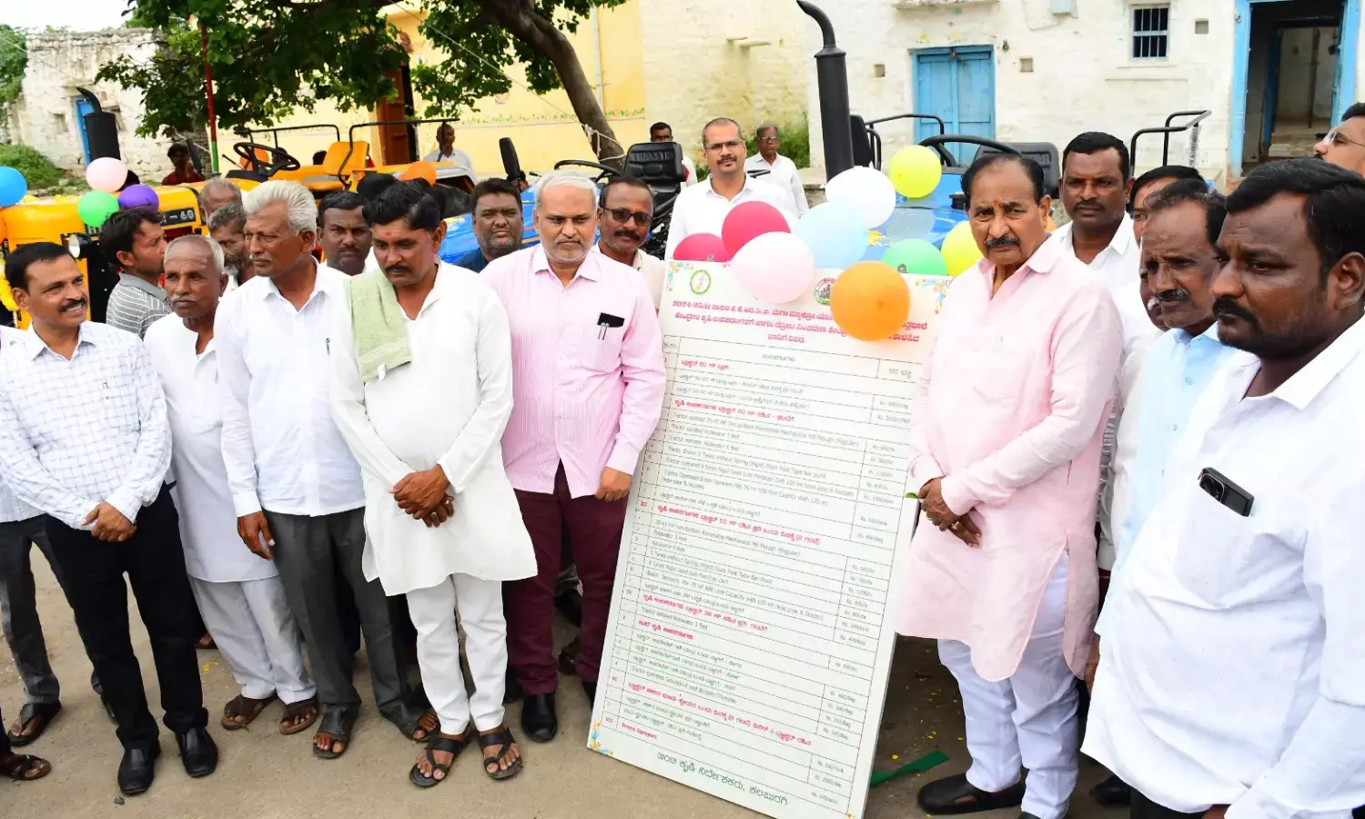 ಕಲಬುರಗಿ | ಮೆಗಾ-ಮ್ಯಾಕ್ರೋ ಯೋಜನೆಯಡಿ ಕೃಷಿ ಯಂತ್ರಧಾರೆ ಕೇಂದ್ರ ಉದ್ಘಾಟನೆ