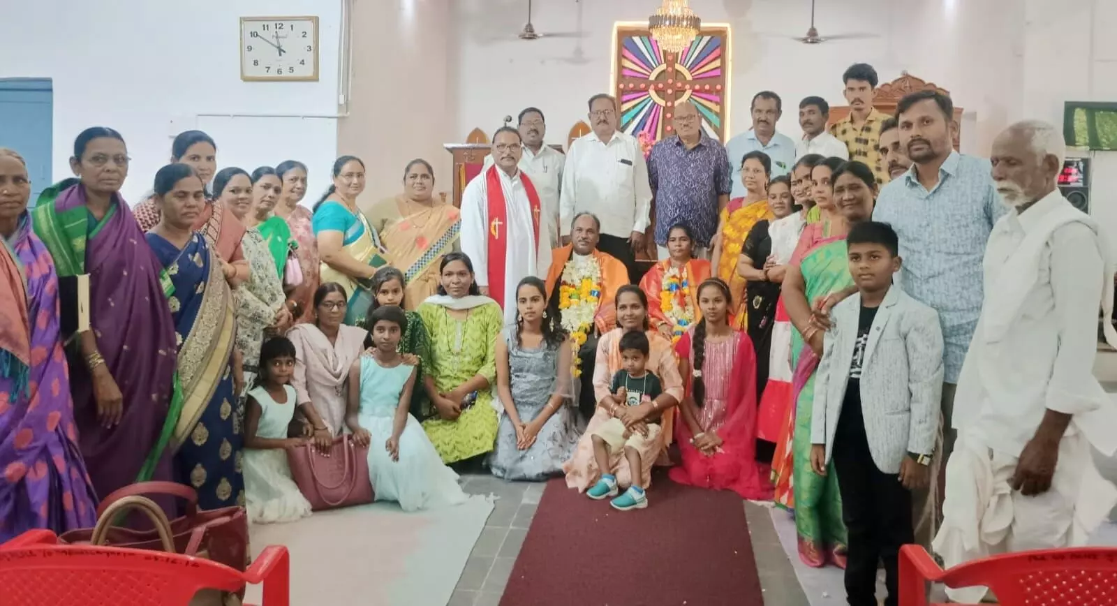 ಯಾದಗಿರಿ | ಮೆಥೋಡಿಸ್ಟ್ ಚರ್ಚ್‌ನ ನೂತನ ಜಿಲ್ಲಾ ಮೇಲ್ವಿಚಾರಕರಿಗೆ ಸನ್ಮಾನ