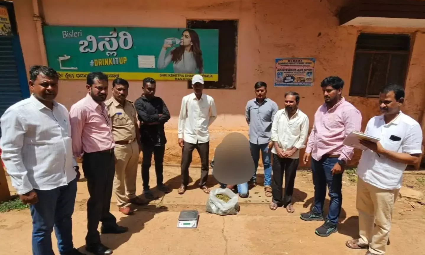 ಬೀದರ್ | ಎರಡು ಲಕ್ಷಕ್ಕೂ ಅಧಿಕ ಮೌಲ್ಯದ ಗಾಂಜಾ ವಶ; ಇಬ್ಬರ ಬಂಧನ