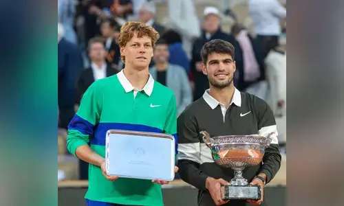 ಎಟಿಪಿ ರ‍್ಯಾಂಕಿಂಗ್ಸ್: ಅಗ್ರ ಸ್ಥಾನಗಳಲ್ಲಿ ಸಿನ್ನರ್, ಅಲ್ಕರಾಝ್