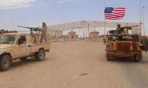 ಖತರ್, ಇರಾಕ್‌ ಬಳಿಕ ಸಿರಿಯಾದಲ್ಲಿನ ಅಮೆರಿಕ ನೆಲೆಯಲ್ಲಿ ಕಟ್ಟೆಚ್ಚರ!