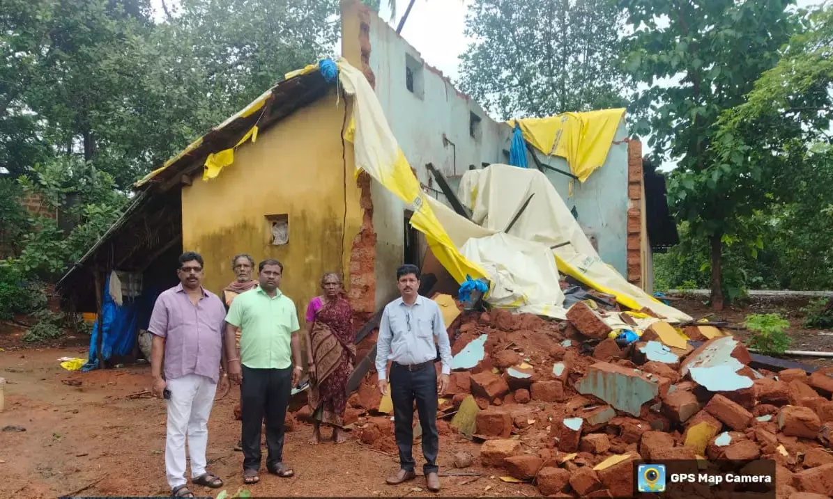 ಉಡುಪಿ: ಮುಂದುವರಿದ ಮಳೆ; 20ಕ್ಕೂ ಅಧಿಕ ಮನೆಗಳಿಗೆ ಹಾನಿ