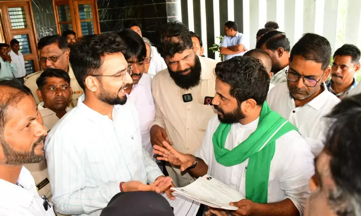 ಕಲಬುರಗಿ | ಅಕ್ರಮ ಕಟ್ಟಡಗಳ ವಿರುದ್ಧ ಕ್ರಮ ಕೈಗೊಳ್ಳದ ಮಹಾನಗರ ಪಾಲಿಕೆ ವಿರುದ್ಧ ಜೆಪಿ ಸಂಘಟನೆಯಿಂದ ಪ್ರತಿಭಟನೆ