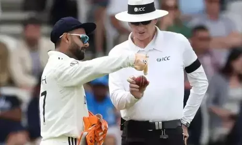 ಐಸಿಸಿ ನೀತಿ ಸಂಹಿತೆ ಉಲ್ಲಂಘನೆ; ರಿಷಭ್ ಪಂತ್ ಗೆ ಛೀಮಾರಿ