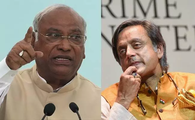 ಕೆಲವರಿಗೆ ಮೋದಿಯೇ ಮೊದಲು: ಶಶಿ ತರೂರ್ ವಿರುದ್ಧ ಮಲ್ಲಿಕಾರ್ಜುನ ಖರ್ಗೆ ವಾಗ್ದಾಳಿ