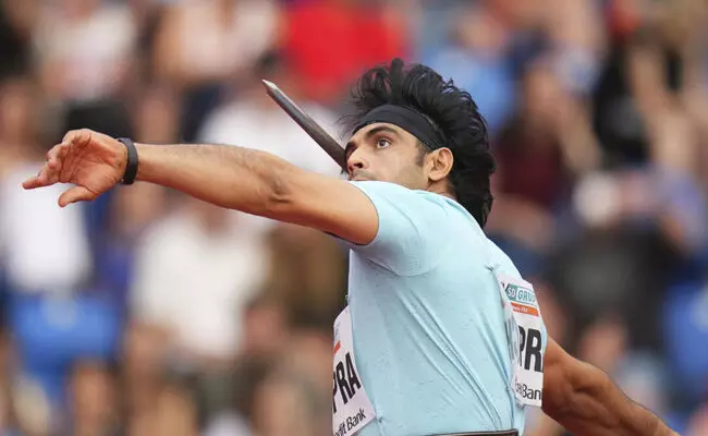 ಒಸ್ಟ್ರಾವಾ ಗೋಲ್ಡನ್ ಸ್ಪೈಕ್ ಕ್ರೀಡಾಕೂಟ | ಚಿನ್ನ ಗೆದ್ದರೂ ತನ್ನ ಪ್ರದರ್ಶನಕ್ಕೆ ಅತೃಪ್ತಿ ವ್ಯಕ್ತಪಡಿಸಿದ ನೀರಜ್ ಚೋಪ್ರಾ ಒಸ್ಟ್ರಾವಾ ಗೋಲ್ಡನ್ ಸ್ಪೈಕ್ ಕ್ರೀಡಾಕೂಟ | ಚಿನ್ನ ಗೆದ್ದರೂ ತನ್ನ ಪ್ರದರ್ಶನಕ್ಕೆ ಅತೃಪ್ತಿ ವ್ಯಕ್ತಪಡಿಸಿದ ನೀರಜ್ ಚೋಪ್ರಾ