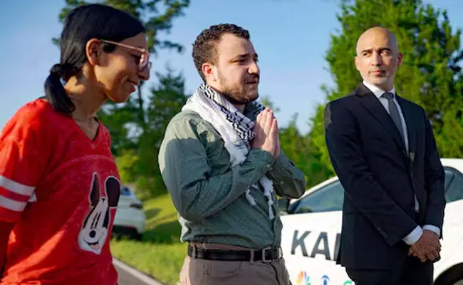 3 ತಿಂಗಳ ಜೈಲುವಾಸದ ಬಳಿಕ ಬಿಡುಗಡೆಯಾದ ಫೆಲೆಸ್ತೀನ್ ಬೆಂಬಲಿಗ ಖಲೀಲ್‌ ಗೆ ನ್ಯೂಜೆರ್ಸಿಯಲ್ಲಿ ಭವ್ಯ ಸ್ವಾಗತ