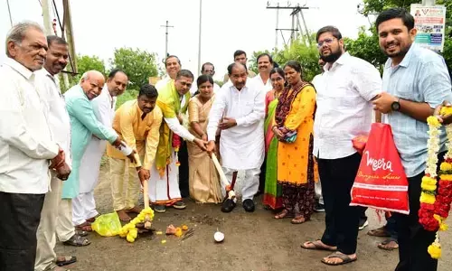 ಕಲಬುರಗಿ: 4 ಕೋಟಿ ವೆಚ್ಚದ ರಸ್ತೆ ಡಾಂಬರೀಕರಣಕ್ಕೆ ಶಾಸಕ ಅಲ್ಲಮಪ್ರಭು ಪಾಟೀಲ್ ಚಾಲನೆ