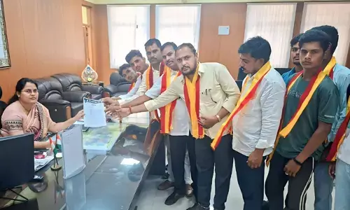 ಯಾದಗಿರಿ | ನಮ್ಮ ಕರುನಾಡ ರಕ್ಷಣಾ ವೇದಿಕೆಯಿಂದ ಜಿಲ್ಲಾಧಿಕಾರಿಗಳಿಗೆ ಮನವಿ