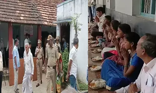 ಚಾಮರಾಜನಗರ | ಅಡುಗೆ ಸಿಬ್ಬಂದಿ ದಲಿತ ಮಹಿಳೆ ಕಾರಣಕ್ಕೆ ಶಾಲೆ ತೊರೆದ ಮಕ್ಕಳು: ಅಧಿಕಾರಿಗಳ ಭೇಟಿ ಬಳಿಕ ಪ್ರಕರಣ ಸುಖಾಂತ್ಯ