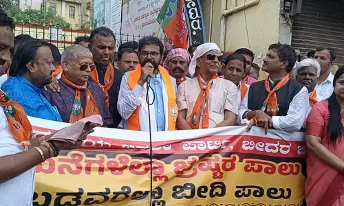 ರಾಜ್ಯದ ಪ್ರತಿ ಇಲಾಖೆಯಲ್ಲಿ ಭ್ರಷ್ಟಾಚಾರ ತಾಂಡವಾಡುತ್ತಿದೆ : ಛಲವಾದಿ ನಾರಾಯಣಸ್ವಾಮಿ