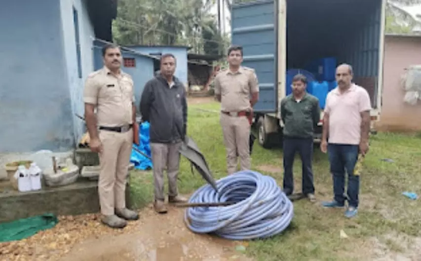 ಚಿಕ್ಕಮಗಳೂರು | ಪೈಪ್‌ಲೈನ್ ಕೊರೆದು ಪೆಟ್ರೋಲ್ ಕಳ್ಳತನ; ಆರೋಪಿಗಳ ಪತ್ತೆಗೆ ಶೋಧ