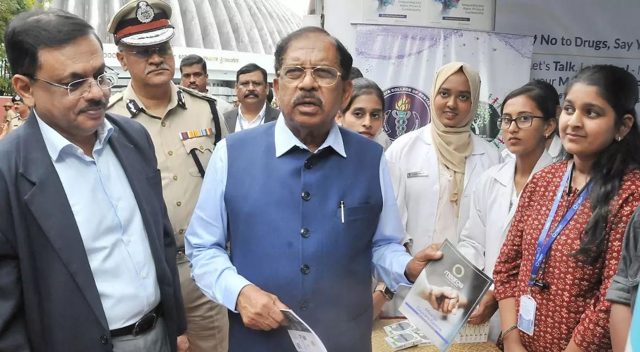 ಡ್ರಗ್ಸ್ ಚಟುವಟಿಕೆ ಮಟ್ಟಹಾಕಲು ಮತ್ತಷ್ಟು ಕಠಿಣ ಕ್ರಮ : ಜಿ.ಪರಮೇಶ್ವರ್‌