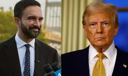 ಆತ ಶೇ.100ರಷ್ಟು ಕಮ್ಯುನಿಸ್ಟ್ ಹುಚ್ಚ: ನ್ಯೂಯಾರ್ಕ್ ಮೇಯರ್ ಅಭ್ಯರ್ಥಿ ಝೊಹ್ರಾನ್ ಮಮ್ದಾನಿ ವಿರುದ್ಧ ಡೊನಾಲ್ಡ್ ಟ್ರಂಪ್ ವಾಗ್ದಾಳಿ