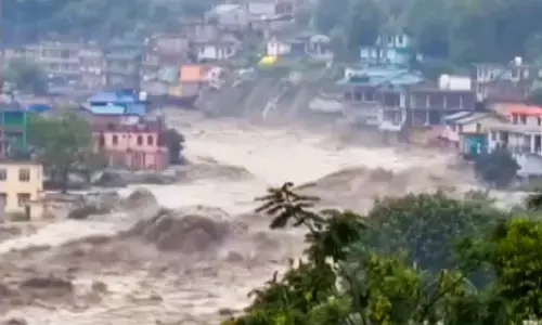 PHOTOS | ಹಿಮಾಚಲ ಪ್ರದೇಶದಲ್ಲಿ ಮೇಘಸ್ಫೋಟ: ಇಬ್ಬರು ಮೃತ್ಯು, ಹಲವರು ನಾಪತ್ತೆ