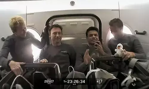 ನಡೆಯುವುದನ್ನು ಹಾಗೂ ತಿನ್ನುವುದನ್ನು ಮಗುವಿನಂತೆ ಕಲಿಯುತ್ತಿದ್ದೇನೆ: ಬಾಹ್ಯಾಕಾಶ ನೌಕೆಯಿಂದ ಶುಭಾಂಶು ಶುಕ್ಲಾ ಸಂದೇಶ