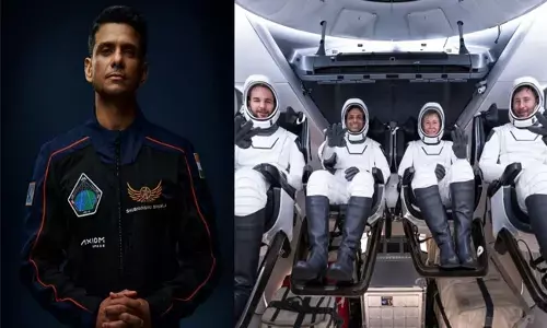 ಬಾಹ್ಯಾಕಾಶ ನಿಲ್ದಾಣಕ್ಕೆ ʼಶುಭಾಗಮನʼ