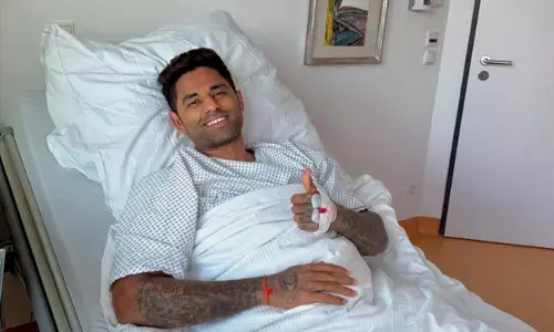 ಜರ್ಮನಿಯಲ್ಲಿ ಸ್ಪೋರ್ಟ್ಸ್ ಹರ್ನಿಯ ಶಸ್ತ್ರಚಿಕಿತ್ಸೆಗೆ ಒಳಗಾದ ಸೂರ್ಯಕುಮಾರ್ ಯಾದವ್