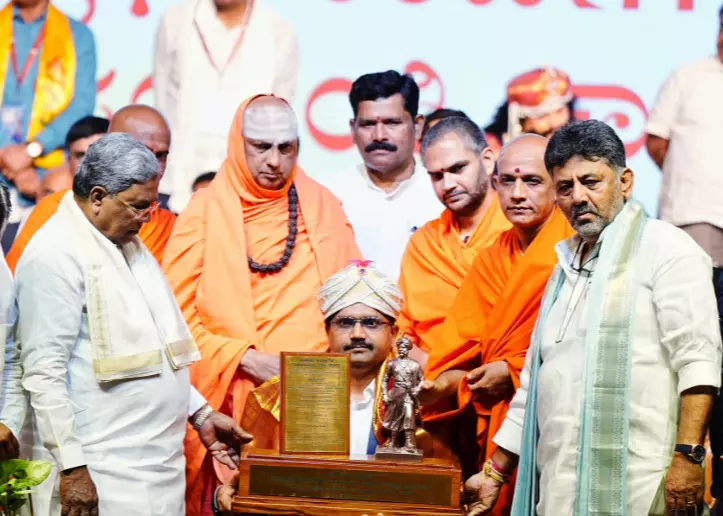 ಕೆಂಪೇಗೌಡರು ಹುಟ್ಟಿದ್ದು ಒಕ್ಕಲಿಗರಾಗಿ, ಬದುಕು ನಡೆಸಿದ್ದು ವಿಶ್ವಮಾನವರಾಗಿ : ಡಿಸಿಎಂ ಡಿ.ಕೆ.ಶಿವಕುಮಾರ್