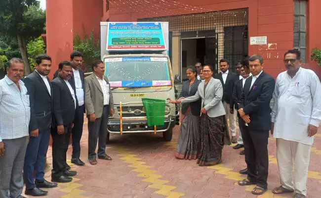 ಬಾಲ ಕಾರ್ಮಿಕ ಪದ್ಧತಿ ತಡೆ ಬಗ್ಗೆ ಸಿಂಧನೂರಲ್ಲಿ ಆಟೋ ಪ್ರಚಾರದ ಜನಜಾಗೃತಿ