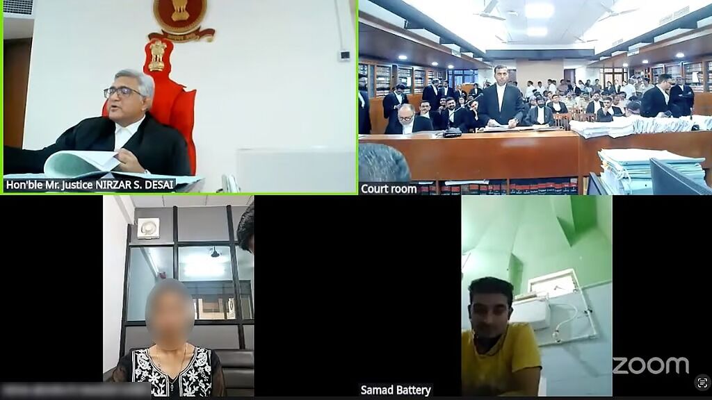 ಗುಜರಾತ್ | ಟಾಯ್ಲೆಟ್‌ನಿಂದಲೇ ಹೈಕೋರ್ಟ್ ವೀಡಿಯೊ ಕಲಾಪಕ್ಕೆ ಹಾಜರು : ವಿಲಕ್ಷಣ ಘಟನೆಯ ದೃಶ್ಯ ವೈರಲ್