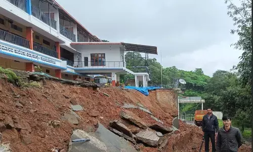 ಕೊಡಗಿನಲ್ಲಿ ಮಳೆ ಇಳಿಮುಖ : ನದಿಪಾತ್ರದಲ್ಲಿ ತಗ್ಗದ ಪ್ರವಾಹ