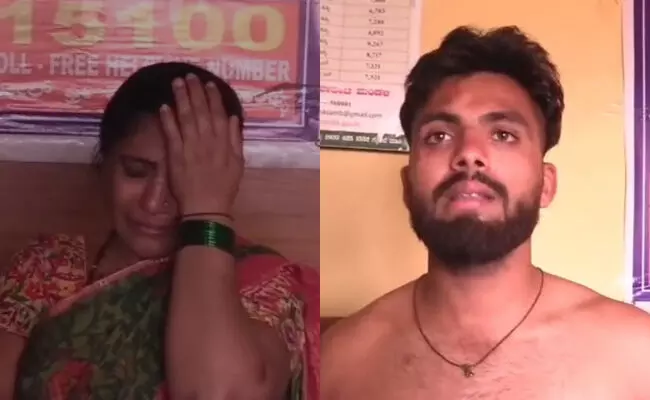 ಬೆಳಗಾವಿ: ಹೆಲ್ಮೆಟ್ ಧರಿಸದ್ದಕ್ಕೆ ದ್ವಿಚಕ್ರ ವಾಹನ ಅಡ್ಡಗಟ್ಟಿ ಪೊಲೀಸರಿಂದ ತಾಯಿ, ಮಗನಿಗೆ ಹಲ್ಲೆ; ಆರೋಪ