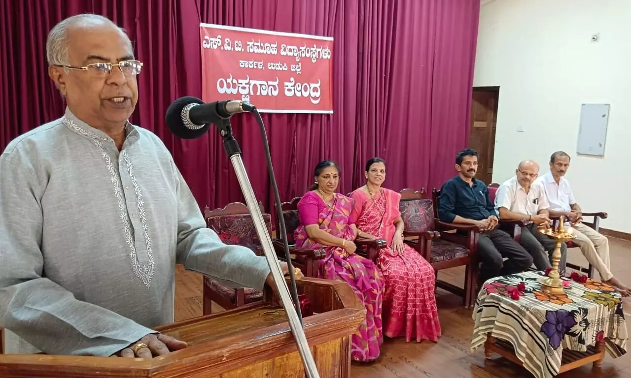 ಕಾರ್ಕಳ: ಎಸ್ ವಿ.ಟಿ.ಯಲ್ಲಿ ಯಕ್ಷಗಾನ ಕೇಂದ್ರದ ಉದ್ಘಾಟನೆ ಕಾರ್ಕಳ: ಎಸ್ ವಿ.ಟಿ.ಯಲ್ಲಿ ಯಕ್ಷಗಾನ ಕೇಂದ್ರದ ಉದ್ಘಾಟನೆ