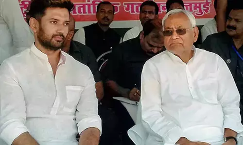 ಬಿಹಾರ | ಪ್ರಧಾನಿ ಮೋದಿ ಸಮಾವೇಶದ ವೇಳೆ ಚಿರಾಗ್ ಪಾಸ್ವಾನ್ ರನ್ನು ಮುಖ್ಯಮಂತ್ರಿ ನಿತೀಶ್ ಕುಮಾರ್ ಪ್ರಶ್ನಿಸಿದ್ದೇನು?