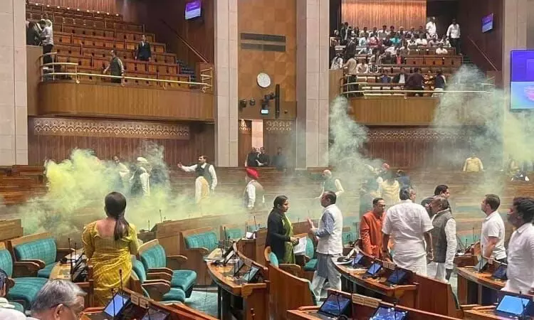 ಸಂಸತ್ ಭವನದ ಭದ್ರತಾ ಉಲ್ಲಂಘನೆ ಪ್ರಕರಣ: ಇಬ್ಬರು ಆರೋಪಿಗಳಿಗೆ ಜಾಮೀನು