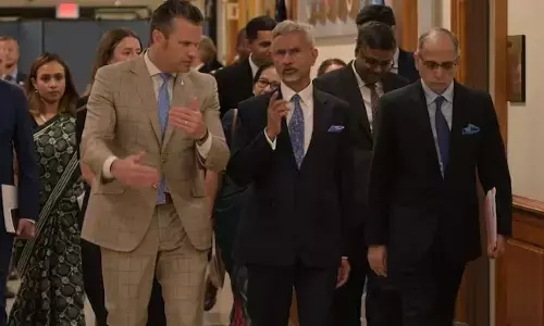 ಭಾರತ-ಅಮೆರಿಕ ರಕ್ಷಣಾ ಸಹಭಾಗಿತ್ವ ಅತ್ಯಂತ ಪರಿಣಾಮಕಾರಿ: ವಿದೇಶಾಂಗ ಸಚಿವ ಎಸ್.ಜೈಶಂಕರ್ ಪ್ರತಿಪಾದನೆ