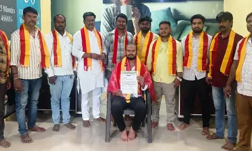 ಕಲಬುರಗಿ | ಕರ್ನಾಟಕ ನವನಿರ್ಮಾಣ ಸೇನೆಯ ಅಧ್ಯಕ್ಷರಾಗಿ ವಿಕಾಸ ಚವ್ಹಾಣ್‌ ನೇಮಕ