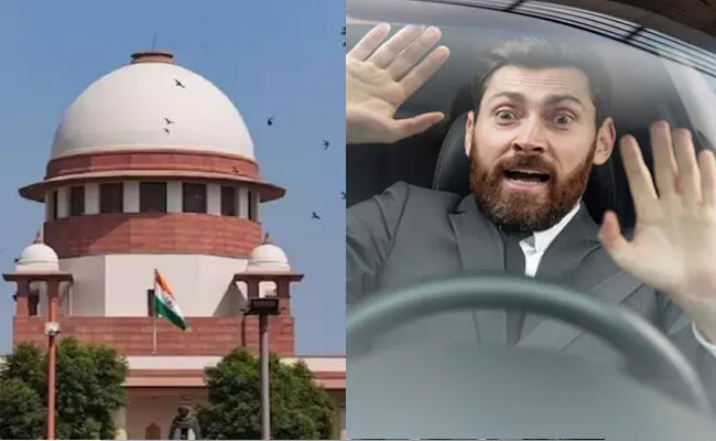 ಅತಿವೇಗ ಹಾಗೂ ಅಜಾಗ್ರತೆಯ ಚಾಲನೆಯಿಂದಾಗಿ ಸಾವಿಗೆ ವಿಮಾ ಕಂಪನಿಗಳು ಪರಿಹಾರ ನೀಡಬೇಕಿಲ್ಲ: ಸುಪ್ರೀಂ ಕೋರ್ಟ್ ಅತಿವೇಗ ಹಾಗೂ ಅಜಾಗ್ರತೆಯ ಚಾಲನೆಯಿಂದಾಗಿ ಸಾವಿಗೆ ವಿಮಾ ಕಂಪನಿಗಳು ಪರಿಹಾರ ನೀಡಬೇಕಿಲ್ಲ: ಸುಪ್ರೀಂ ಕೋರ್ಟ್