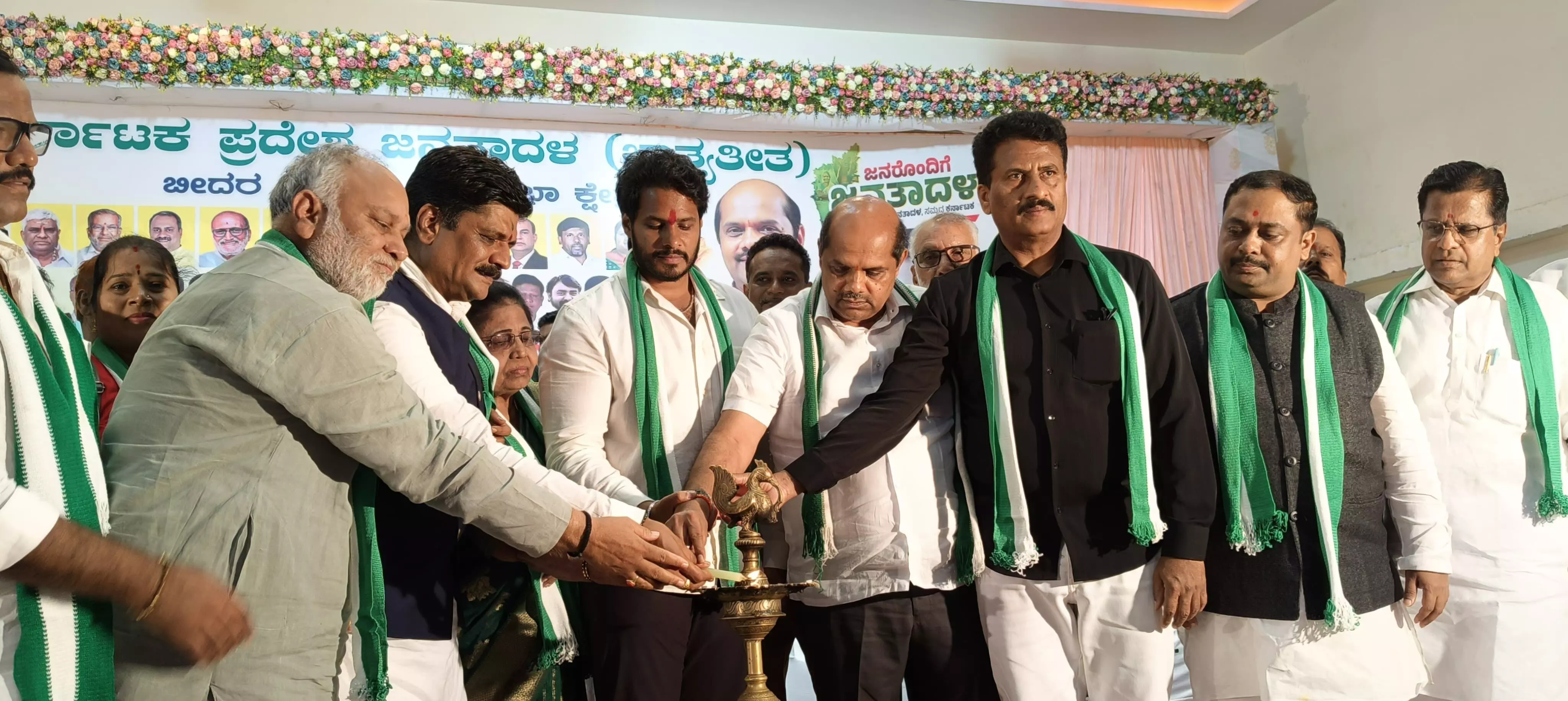 ಕರ್ನಾಟಕದಲ್ಲಿ ರಾಮರಾಜ್ಯ ಬರಬೇಕಾದರೆ ಪ್ರಾದೇಶಿಕ ಪಕ್ಷ ಅಧಿಕಾರಕ್ಕೆ ಬರಬೇಕು : ನಿಖಿಲ್ ಕುಮಾರಸ್ವಾಮಿ