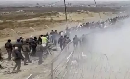 ಹಸಿವಿನಿಂದ ಕಂಗಾಲಾದ ಫೆಲೆಸ್ತೀನಿಯರ ಮೇಲೆ ನೆರವು ಕೇಂದ್ರಗಳಲ್ಲಿ ಗುಂಡಿನ ದಾಳಿ ನಡೆಸುತ್ತಿರುವ ಅಮೆರಿಕದ ಭದ್ರತಾ ಸಿಬ್ಬಂದಿ!