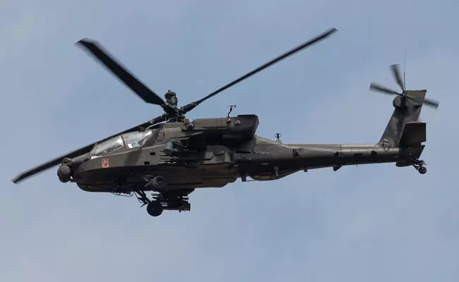 ಈ ತಿಂಗಳು ಅಮೆರಿಕದಿಂದ ಮೂರು ಅಪಾಚೆ ಹೆಲಿಕಾಪ್ಟರ್‌ಗಳು ಭಾರತೀಯ ಸೇನೆಗೆ ಸೇರ್ಪಡೆ