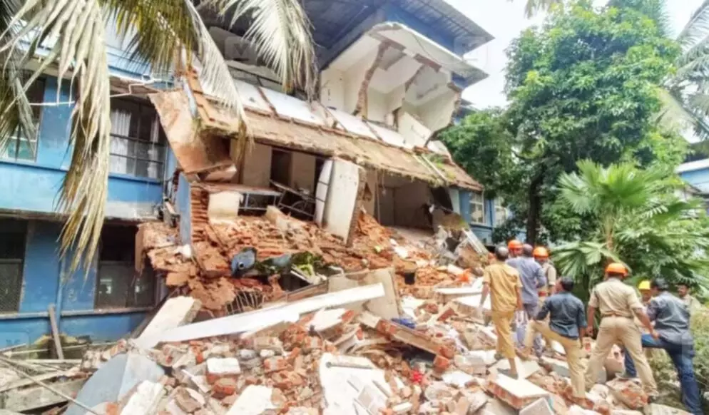 ಕೇರಳ | ಕೊಟ್ಟಾಯಂ ಸರಕಾರಿ ವೈದ್ಯಕೀಯ ಕಾಲೇಜು ಕಟ್ಟಡ ಕುಸಿತ: ಮಹಿಳೆ ಮೃತ್ಯು, ಮೂವರಿಗೆ ಗಂಬೀರ ಗಾಯ