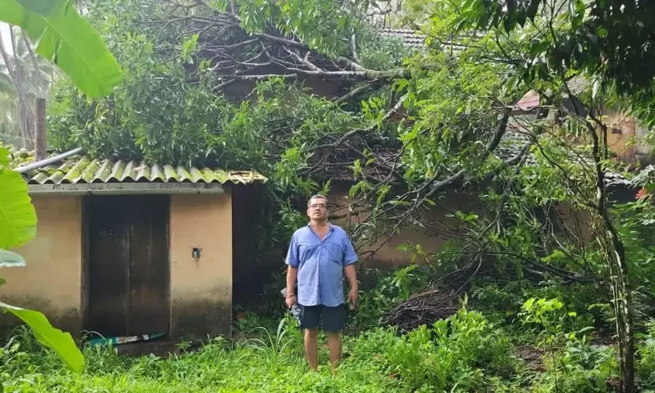 ಉಡುಪಿ ಜಿಲ್ಲೆಯಲ್ಲಿ ಮುಂದುವರಿದ ಭಾರೀ ಮಳೆ: 10ಕ್ಕೂ ಅಧಿಕ ಮನೆಗಳಿಗೆ ಹಾನಿ; 4ಲಕ್ಷ ಕ್ಕೂ ಅಧಿಕ ನಷ್ಟ