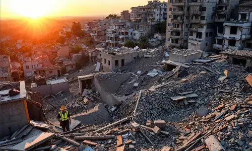 ಪಾಕಿಸ್ತಾನ: ಕಟ್ಟಡ ಕುಸಿದು ಕನಿಷ್ಠ 5 ಮಂದಿ ಮೃತ್ಯು