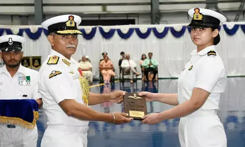 ಭಾರತೀಯ ನೌಕಾಪಡೆಯ ಫೈಟರ್ ವಿಮಾನಕ್ಕೆ ಪ್ರಪ್ರಥಮ ಮಹಿಳಾ ಪೈಲಟ್!