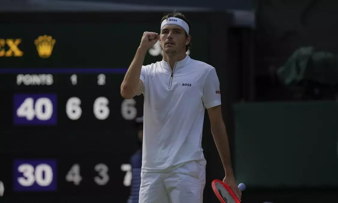 ವಿಂಬಲ್ಡನ್ ಚಾಂಪಿಯನ್‌ ಶಿಪ್ | ಟೇಲರ್ ಫ್ರಿಟ್ಝ್ ಅಂತಿಮ-16ರ ಸುತ್ತಿಗೆ ಲಗ್ಗೆ