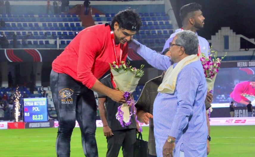 ಎನ್ಸಿ ಕ್ಲಾಸಿಕ್ ಟೂರ್ನಿ ಗೆದ್ದ ನೀರಜ್ ಚೋಪ್ರಾ: ಹರ್ಷ ವ್ಯಕ್ತಪಡಿಸಿದ ಸಿಎಂ ಸಿದ್ದರಾಮಯ್ಯ